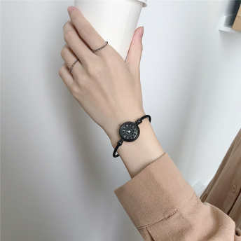 【goodspop】売れ筋カジュアルラウンド合金混合材料腕時計