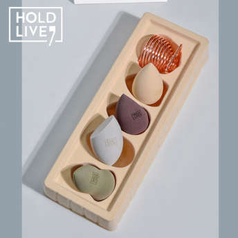 【goodspop】HOLD LIVE ひょうたん型 スポンジ powder Proof makeup Egg メイクブラシ・チップ