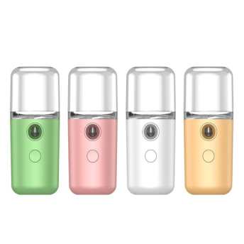 【goodspop】 簡約  深層補水 創造性 可愛い ミニ USB充電式 水補充器  噴霧式 加湿器 補水美容器