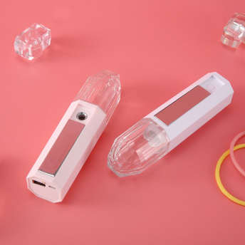 【goodspop】創造性 携帯ミスト 噴霧式 顔用加湿器 スキンケアチェッカー 充電式  補水美容器